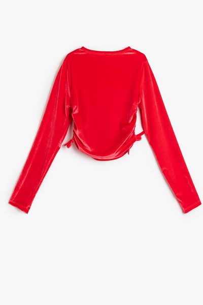 Koton Kids Red Girl's Blouse 5Wkg60083Ak