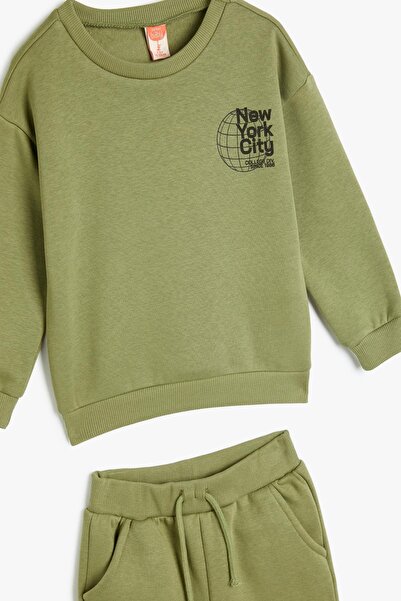 Koton Baby Zöld kisfiú alsó-felső szett 5WMB10315TK