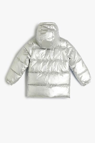 Koton Kids Šedá dívčí bunda 4Skg20010Aw