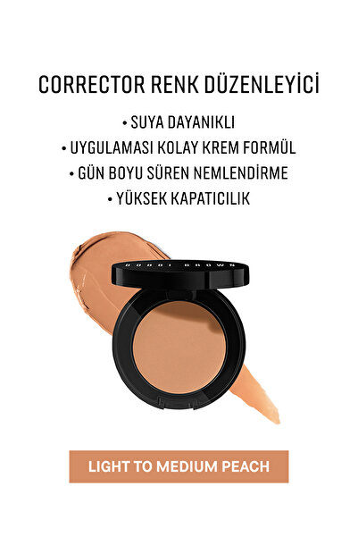 BOBBI BROWN Corrector - Krem Renk Düzenleyici Kapatıcı - Light To Medium Peac...