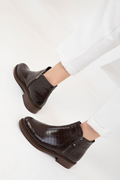 SOHO Hnědé dámské boty Krako - 19553 Model Bootie