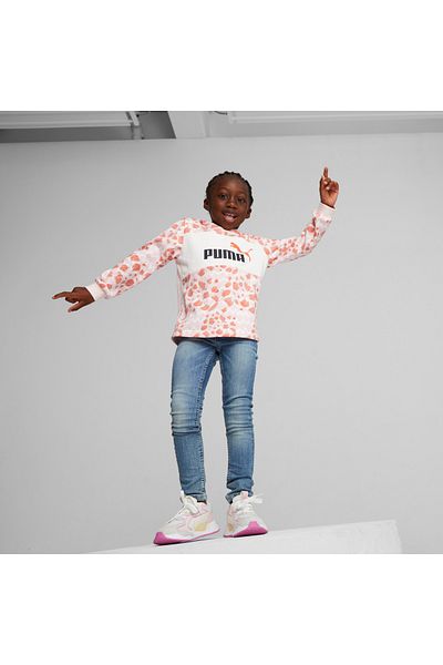 Puma Essentials Mix Mtch Детска розова суичър с качулка