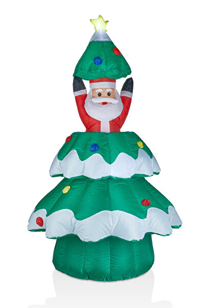 Waldern Premium Collection 190 cm Tree Man Hareketli ve Işıklı Yılbaşı Süs De...