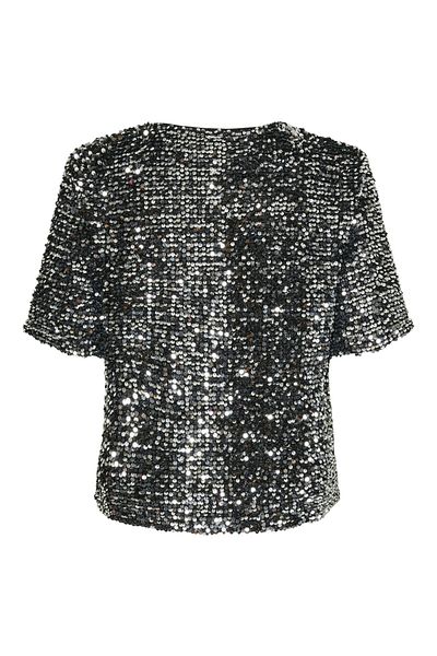 PIECES BLOUSE - CLOSED NECKLINE FEM KNIT PL100
