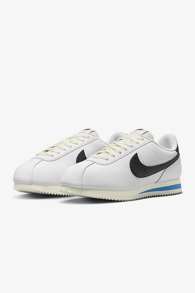 Nike W CORTEZ WHITE/ BLACK-LT PHOTO BLUE-SAIL