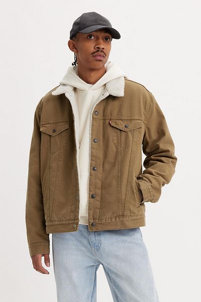Levi's Sherpa TYPE 3 Trucker Washed CL Jeanshose
