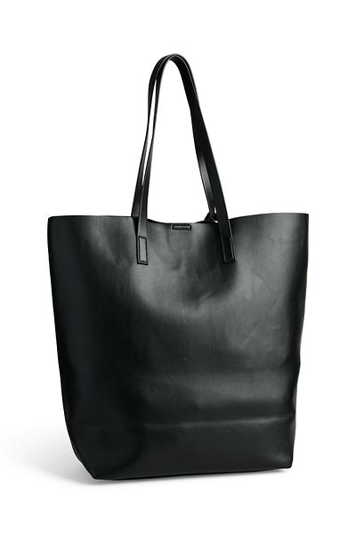 PIECES Damen-Shopper 
 
 weiches PU 
 
 Pouch Inside To Be Fasten Inside 
 
 Sie als PCAVILLA