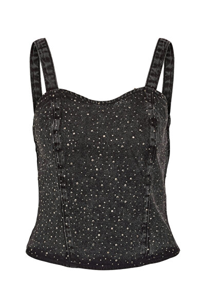 Noisy May Vybraný vzorek F24-1248 
 
 Továrna: Willow Black Black 
 
 Praní : Will Be Black Denim - Vzorek F24-1248