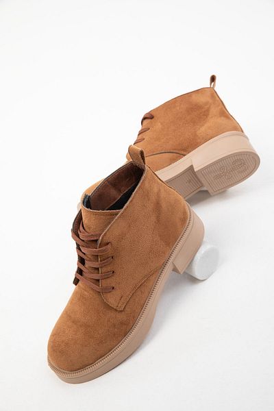 SOHO Tan Suede dámské boty a botičky 18349