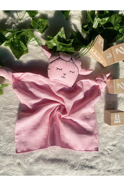 LusnikaStore Uyku Arkadaşım Kuzucuk Müslin Bezi