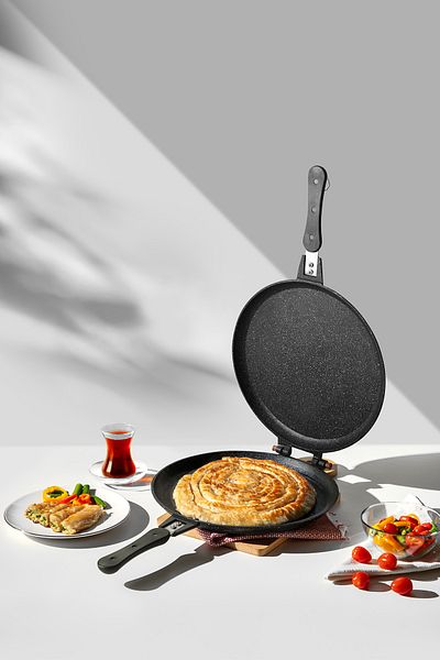 Nehir 30 Cm Cast Aluminum Fish anD Pastry Pan