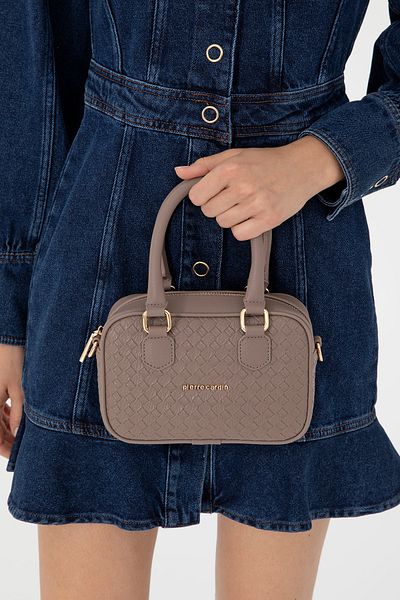 Pierre Cardin Γυναικεία τσάντα ώμου σταυρού Mink 05PO24K1972
