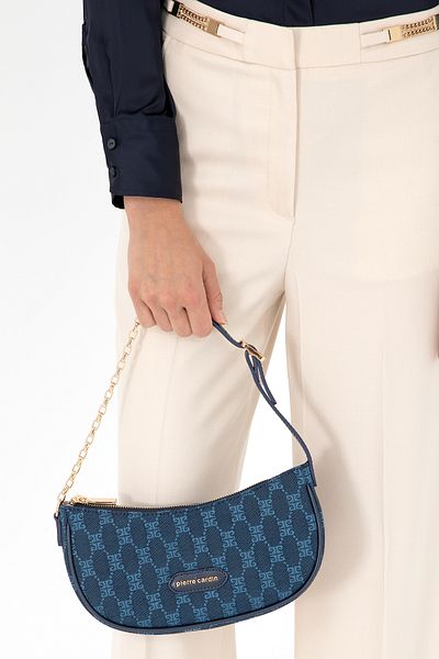 Pierre Cardin Geantă de umăr pentru femei din denim 05PO24K1678