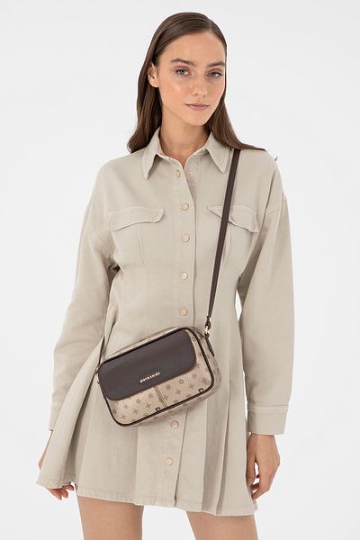 Pierre Cardin Dámská kabelka přes rameno Gold Monogram 05Po24Y1875