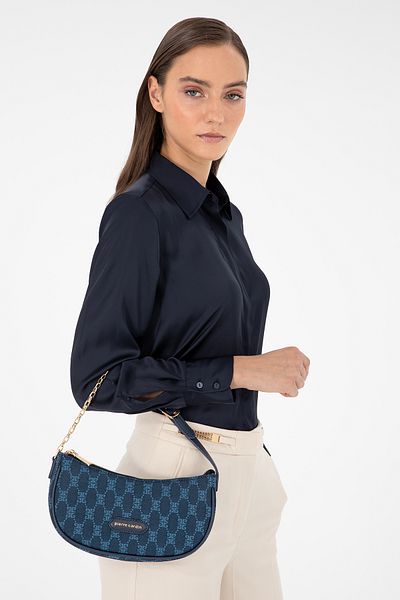 Pierre Cardin Geantă de umăr pentru femei din denim 05PO24K1678