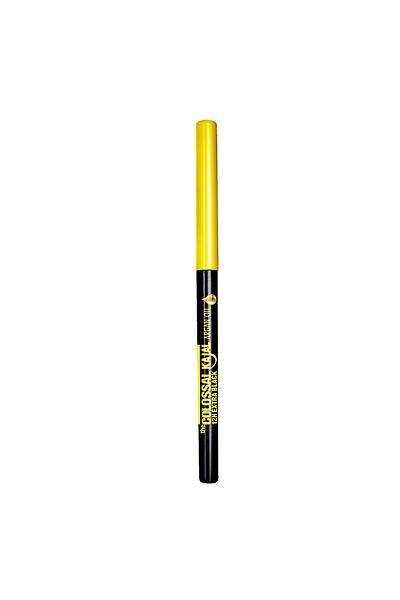 Maybelline New York قلم عيون أسود إضافي يحتوي على زيت الأرغان الكاجال
