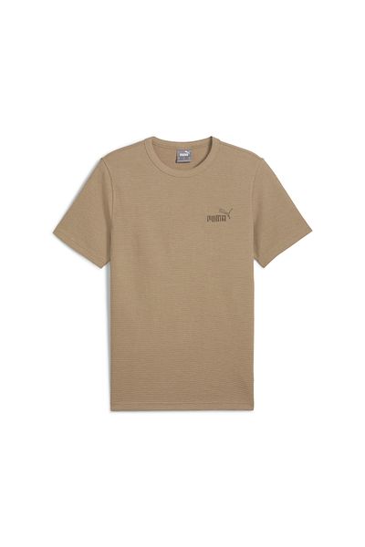 Puma Ess Elevated - Acryl Waffle T-Shirt Oak Branch