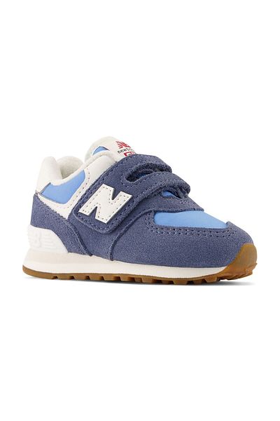 New Balance IV574RA1 SCARPA KIDS LIFESTYLE VINTAGE INDIGO Leder/Textil