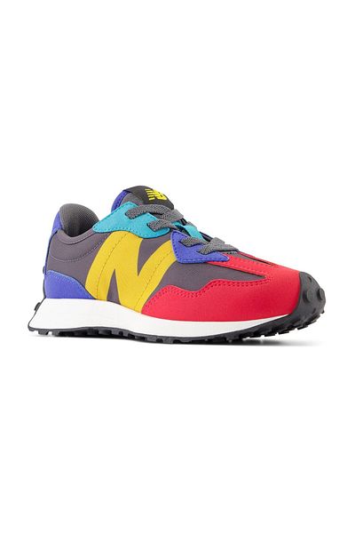 New Balance Scarpa Ph327 Kids Lifestyle – praná vínová syntetika/textil