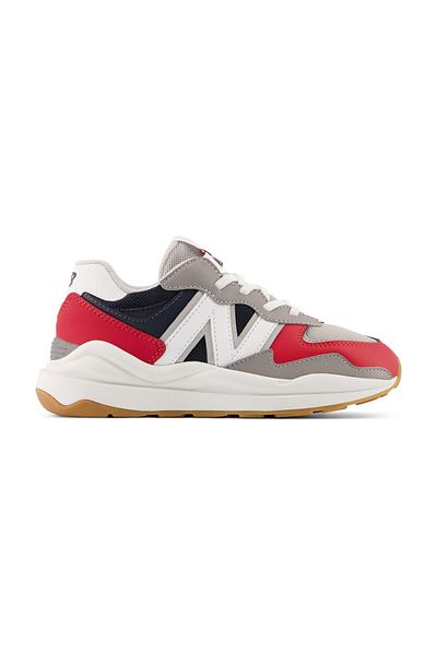 New Balance SCARPA PV5740PS Kids Lifestyle Red szintetikus bőr/textil csapatcipő