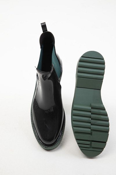 SOHO Black-Khaki-Black Women's Boots & Bootie 19813
