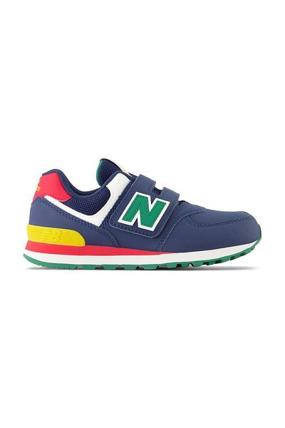 New Balance SCARPA PV574 Kids - fekete sarkvidéki szürke velúr / hálós életmód csizma