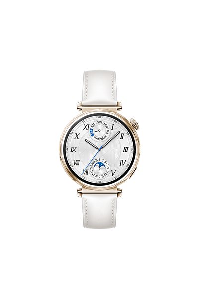 Huawei Gt5 41mm Smartwatch - 7 Day Drum Condition, Scarf Holder Design, White