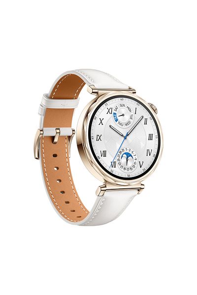 Huawei Gt5 41mm Smartwatch - 7 Day Drum Condition, Scarf Holder Design, White