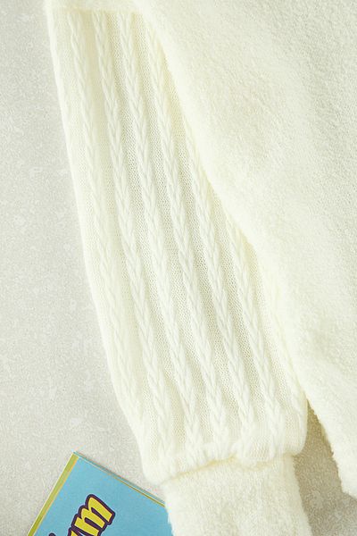 TRENDYOLKIDS Ecru Girl's Knitwear Sweater Tkdaw25Kz00001