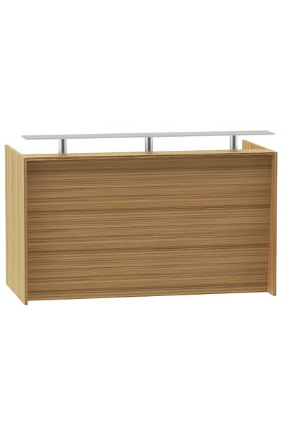 Mahmayi Coco Bolo R06 Light Brown Office Reception Desk - 180cm