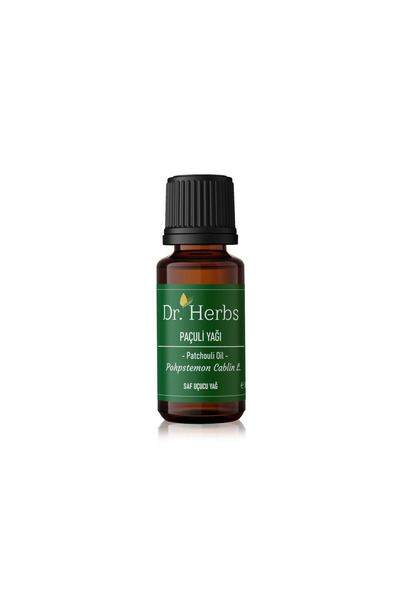 Dr.Herbs Paçuli Uçucu Yağı - Patchouli Oil - Pohpstemon Cablin L. - Esansiyel...