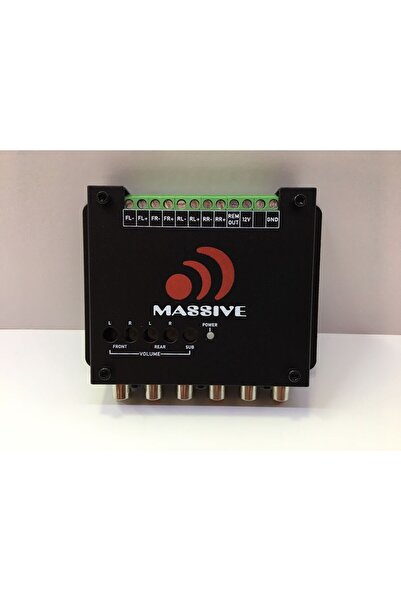 woodhub MASSİVE MS-H02 5 KANAL PROFESYONEL DECK ÇEVİRİCİ AMFİ ÇIKIŞI