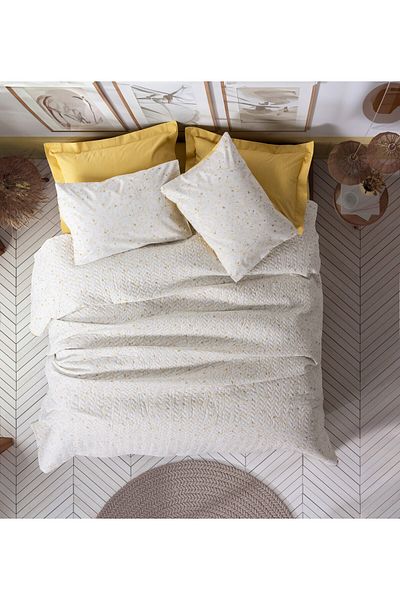 Cotton Box Single Petite Mustard Complete Set
