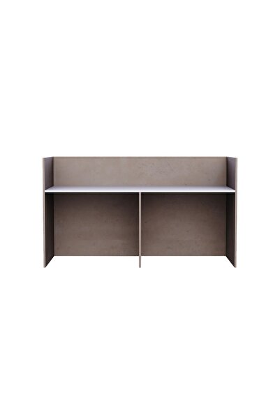 Mahmayi Light Concrete-White RD-1 Reception Desk 180 cm