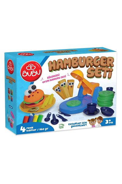 Bubu Fun Hamburger Play Dough Set Oh0010