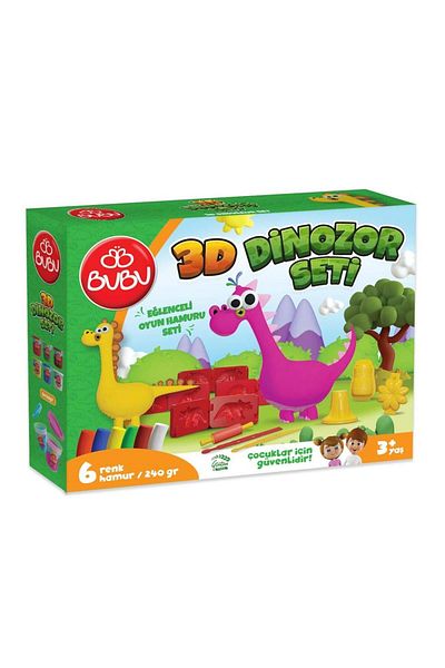 Bubu Fun Dinosaur Play Dough Set Oh0012