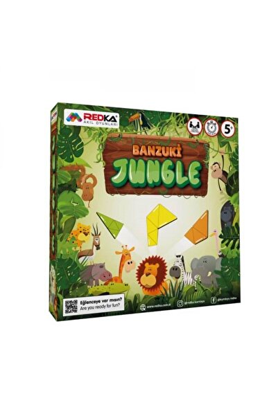 Redka Banzuki Jungle Oyunu Hayvanlar Alemine Safari Akıl Zeka Mantık Ve Strateji Oyunu