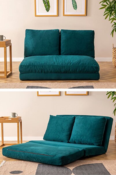 Pafu Taida İkili Katlanır Yataklı Uzanma Koltuğu - Petrol