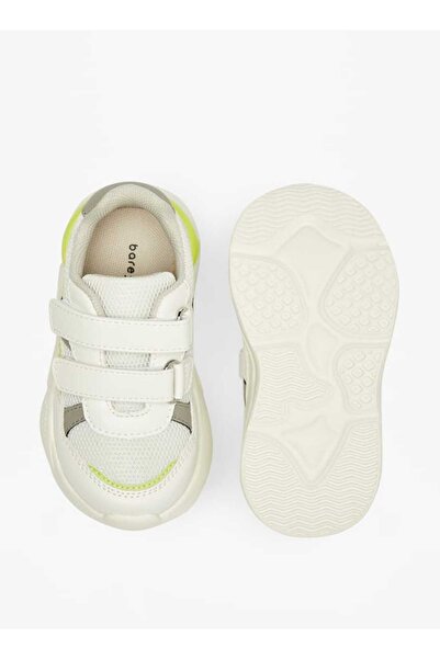 Barefeet Colourblock Sneakers with Hook and Loop Closure