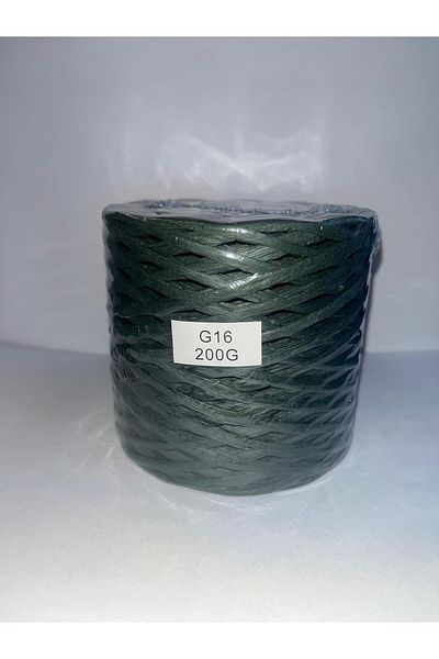 OZN AKSESUAR G16 Duck Green Color Raffia Χαρτί Σχοινί 200 Γρ