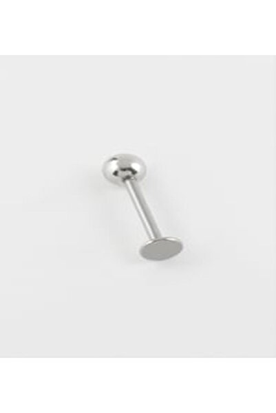 Mavi can Dudak Çelik Piercing