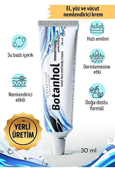 gayettabi Botanhol Moisturising 30 ml Günlük El, Yüz, Vücut Nemlendirici Krem...