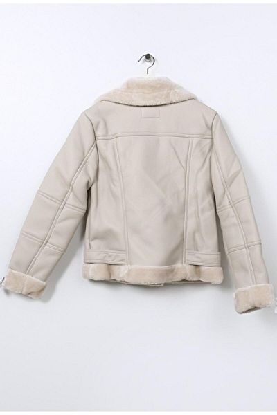 ONLY 15260002-22K Onlagnete Faux Leather Biker Jacket Otw Women's Piu Jacket