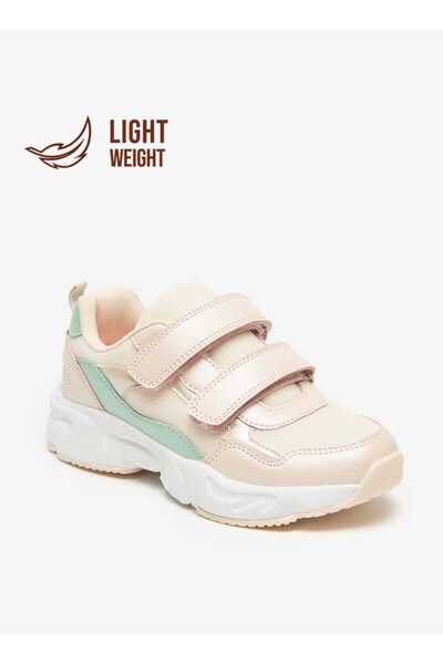 Little Missy حذاء رياضي خفيف الوزن مزود بأجزاء وإغلاق بخطاف وحلقة