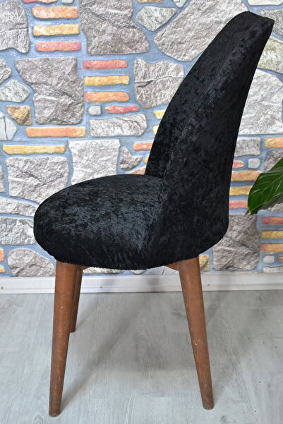 COVER TEKSTİL RETRO KADIFE SANDALYE KILIFI ÖRTÜSÜ