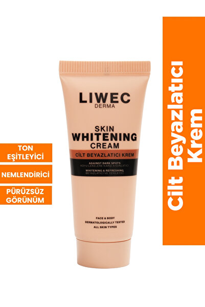 LIWECDERMA Aloe Vera Özlü Koyu Leke Karşıtı & Yenileyici Beyazlatıcı Krem 50 ml