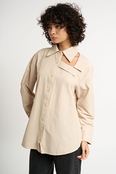 HANIQA Çift Yakalı Gömlek