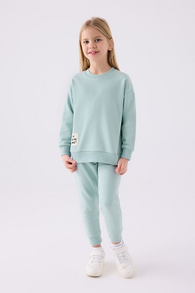 Rolypoly Girl's Tracksuit Set - Three Thread Woven