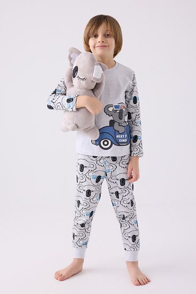 Rolypoly Boy's Pajama Set - Single Jersey Woven
