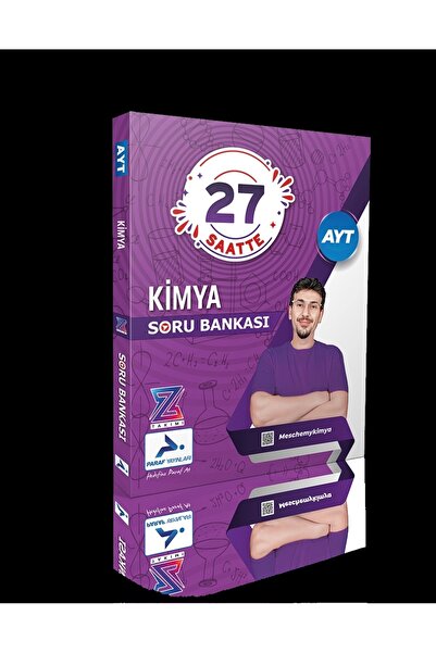 paraf yayınları PARAF AYT KİMYA VİDEO SORU BANKASI Z TAKIMI